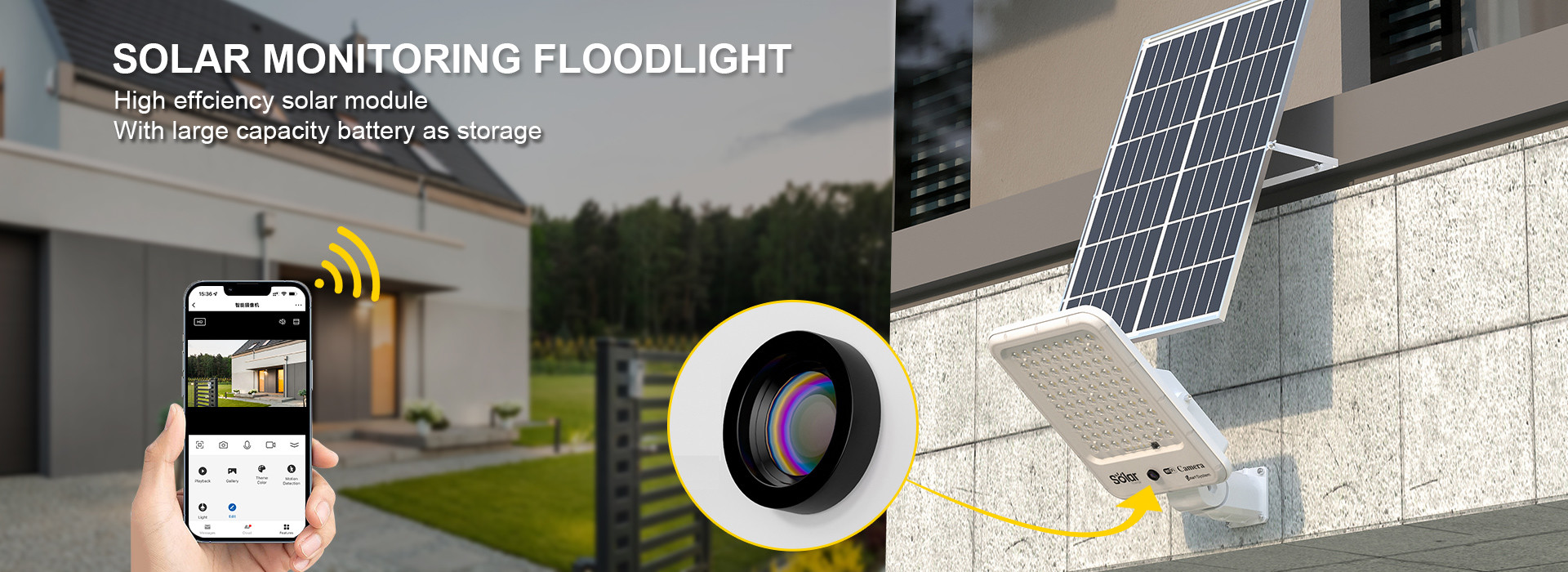 calidad Luces de inundación solares fábrica