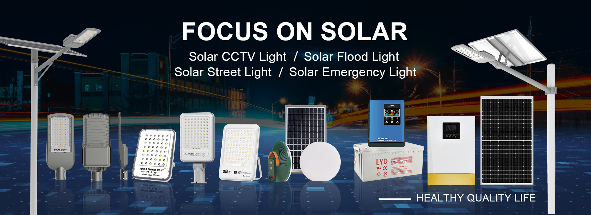 calidad Luces de inundación solares fábrica